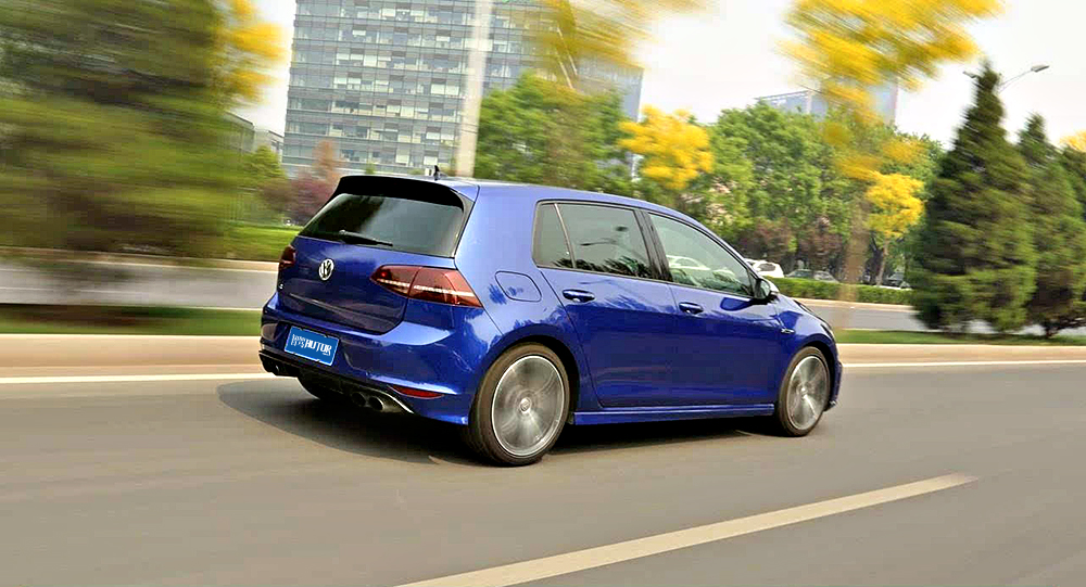 7.5代高尔夫r-line第一视角试驾,7代高尔夫r第一视角