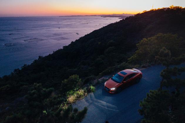 轩逸14代节油挑战赛,轩逸14代悦享版高速超车