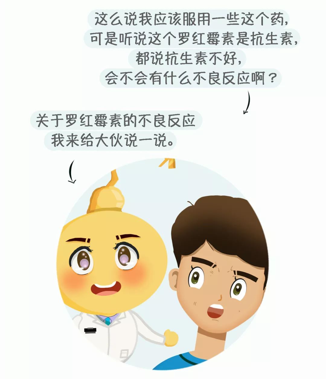 嗓子发炎吃罗红霉素一般要多久好,嗓子发炎罗红霉素吃多少