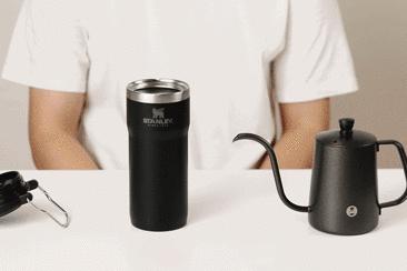 百年老式保温杯盖,老物件新设计保温杯