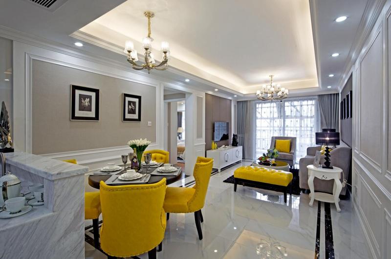 绿谷春天装修效果图,120平米新房装修10万左右