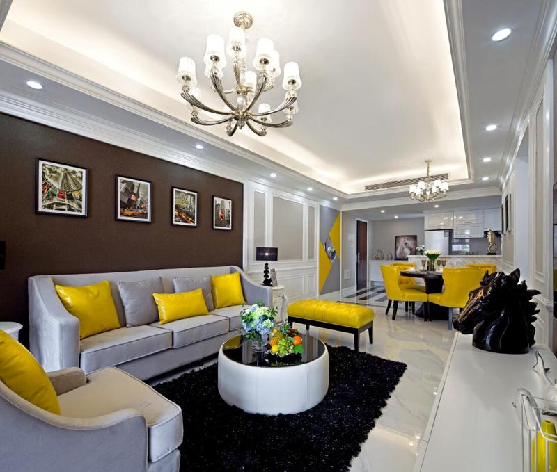 绿谷春天装修效果图,120平米新房装修10万左右