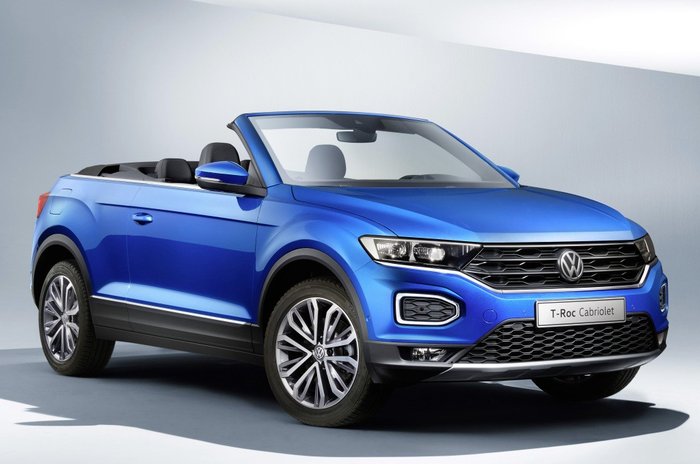 新款大众t-roccabriolet敞篷价格,大众t-roc敞篷版官图