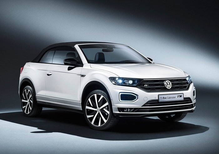 新款大众t-roccabriolet敞篷价格,大众t-roc敞篷版官图
