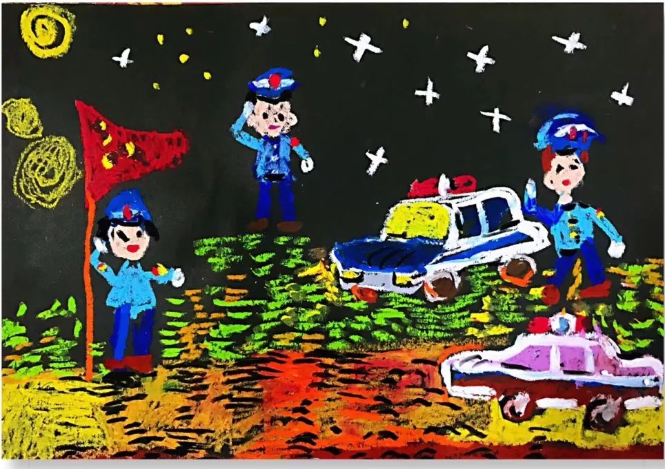 不一样的国庆献礼，福州警宝画出对祖国的爱