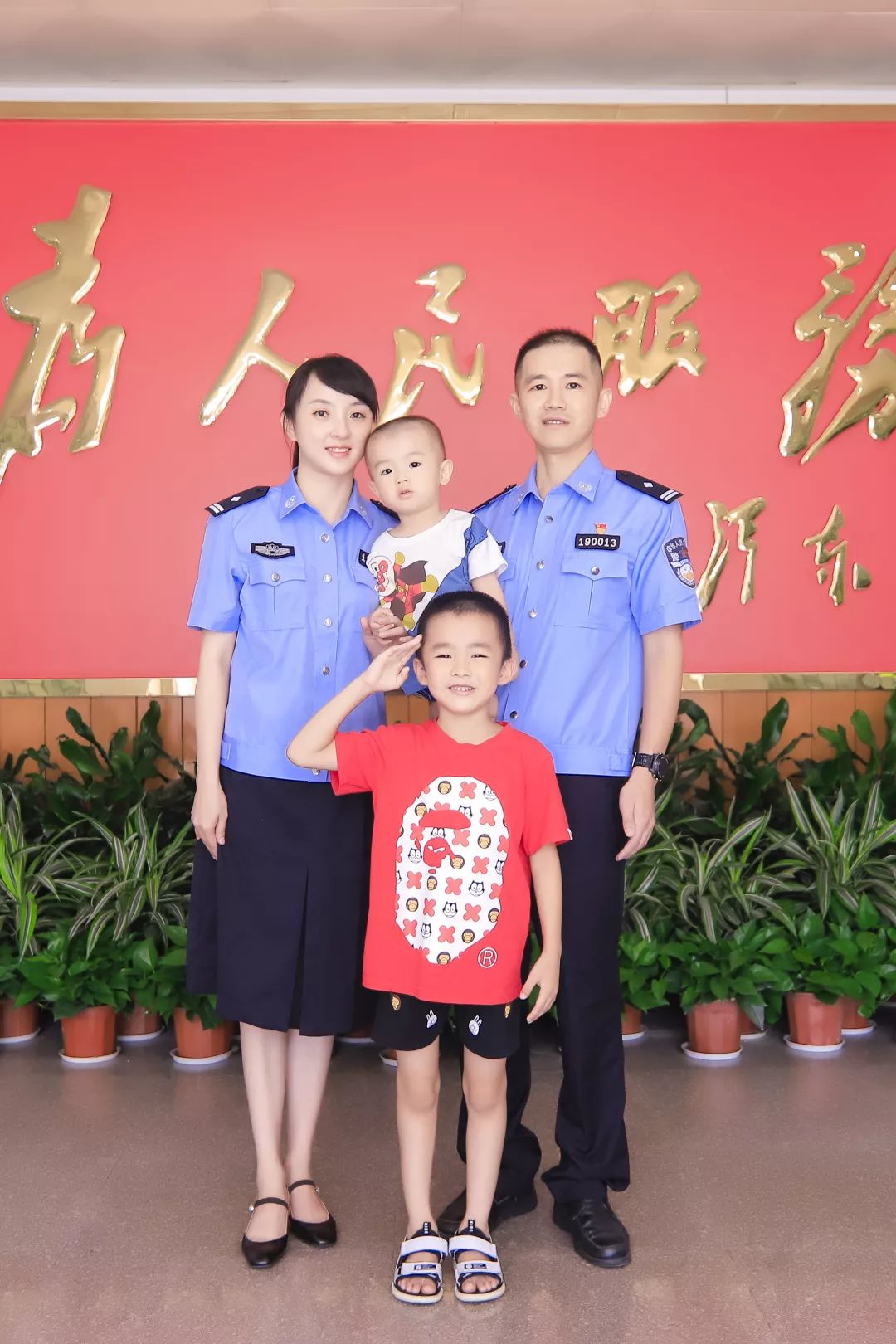 不一样的国庆献礼,福州警宝画出对祖国的爱