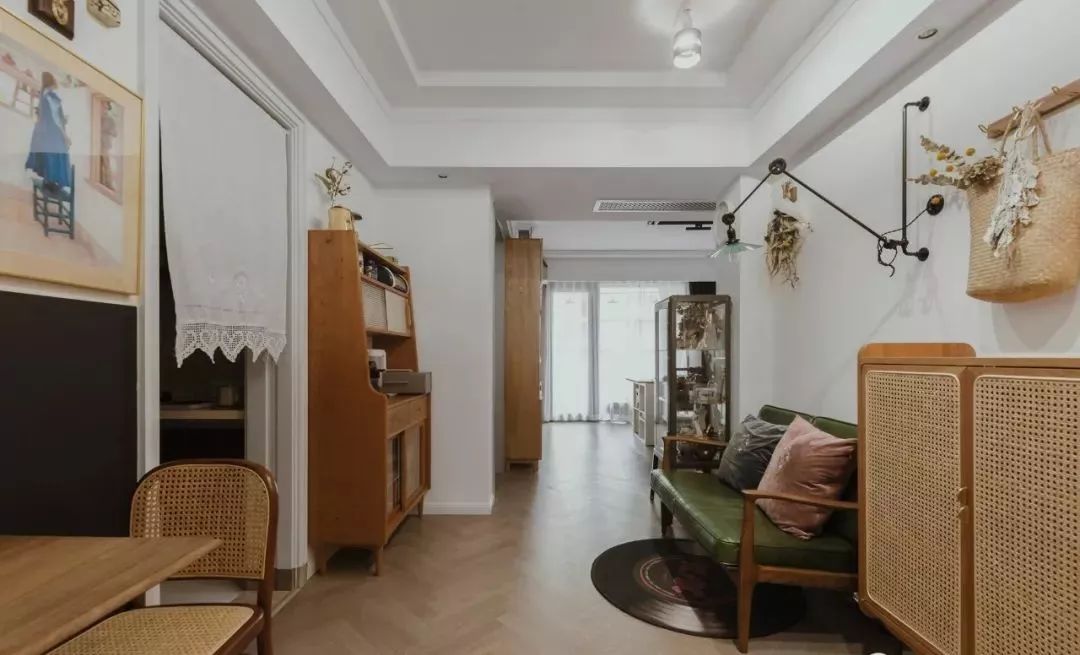 老气89㎡精装房变身杂志Vintage风！眼前一亮的32处细节，每个单品都想要