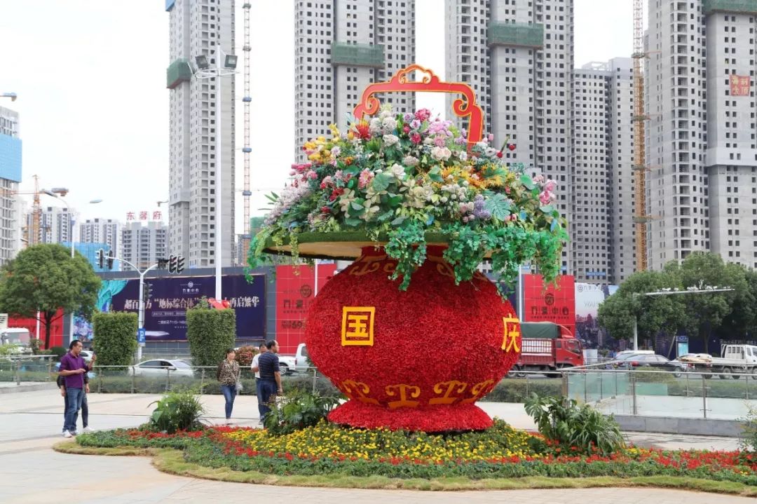 花漾宜昌如此美丽!44万盆鲜花全城绽放