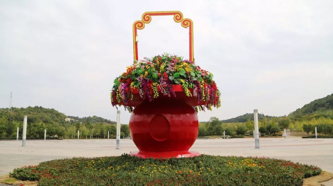 花漾宜昌如此美丽!44万盆鲜花全城绽放