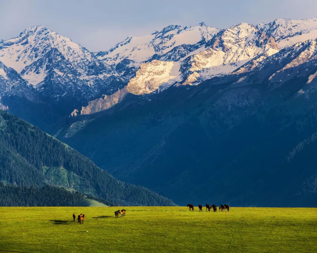 中国西北旅游景色,西北雄浑江南婉约