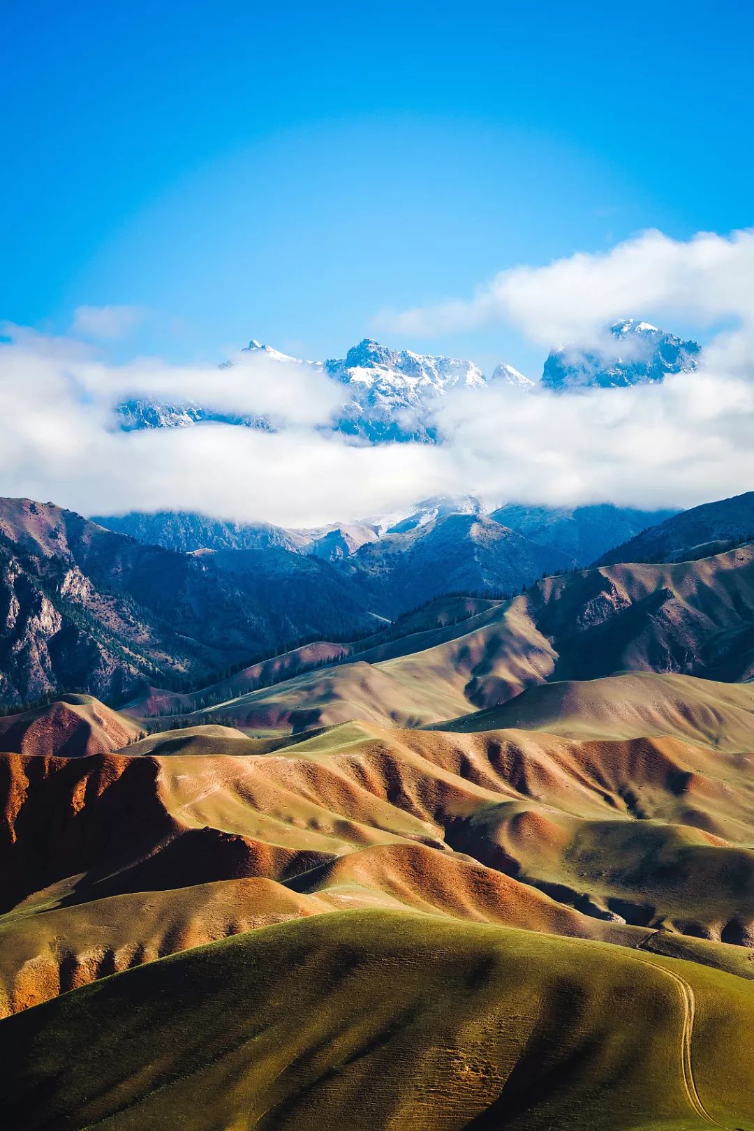 中国西北旅游景色,西北雄浑江南婉约