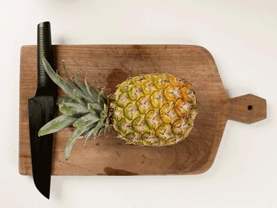 又香又甜的黄金凤梨,削了皮直接吃丨界界好物馆