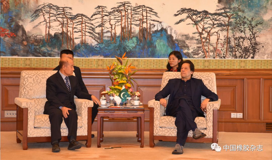 浪马轮胎海外建厂,巴基斯坦总理亲自接见