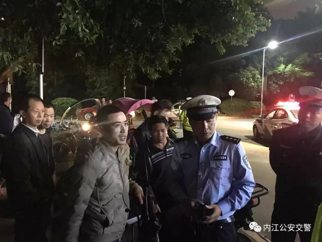 内江交警处理赛摩车祸,内江交警处罚力度