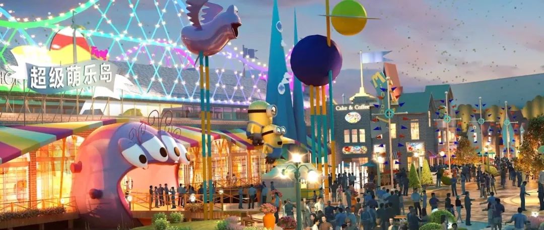 北京环球影城小黄人功夫熊猫,变形功夫熊猫