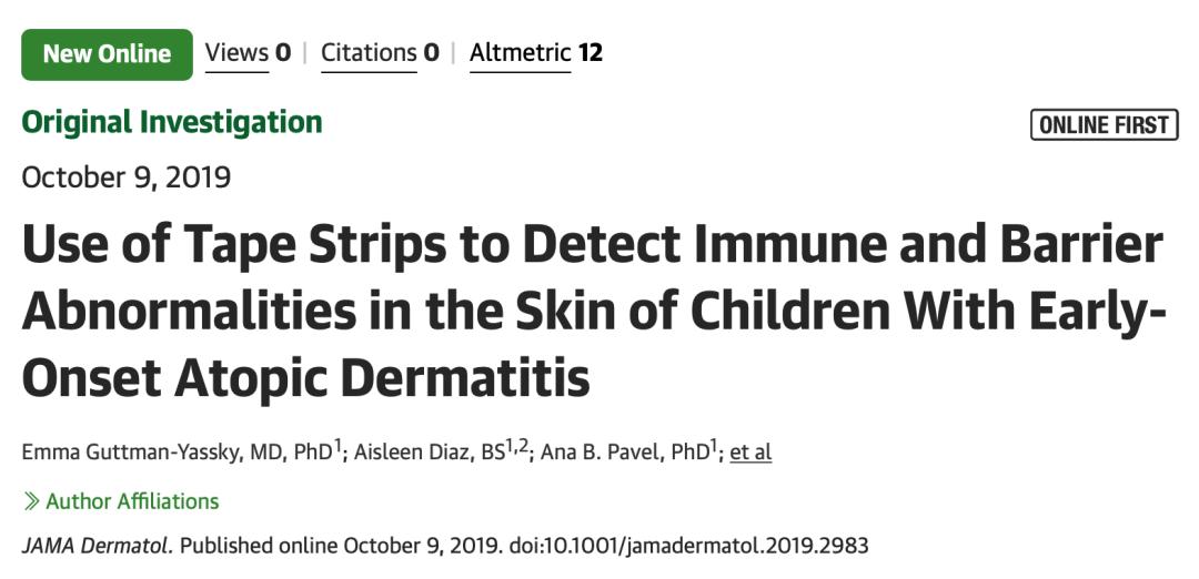 Gastroenterology封面：双歧杆菌可防治阿司匹林引起的溃疡；胶带测儿童湿疹|知几研究速递Vol.33