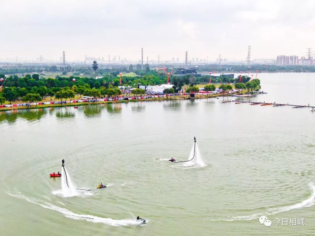 今天，“龙”腾漕湖！