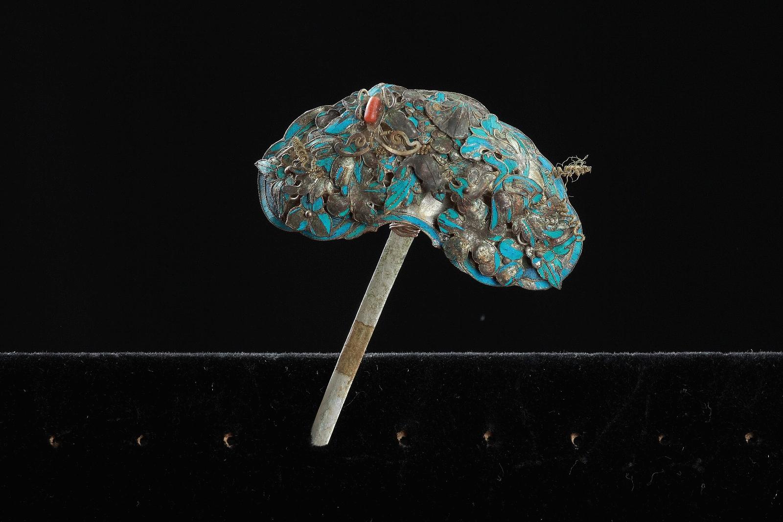 博物馆藏品银饰,博物珠宝