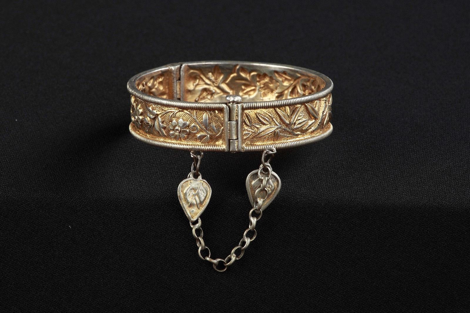 博物馆藏品银饰,博物珠宝