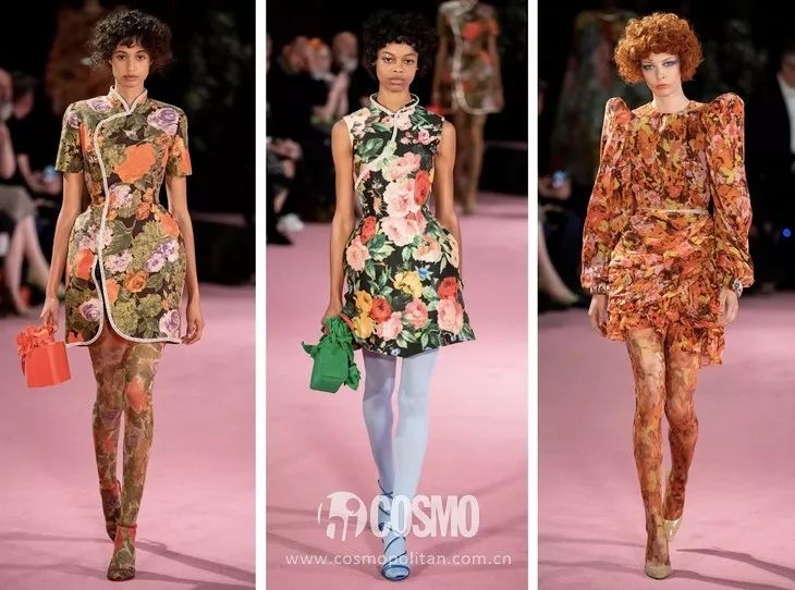 越年轻的小花越难穿好，我说旗袍