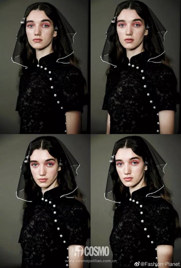 越年轻的小花越难穿好，我说旗袍