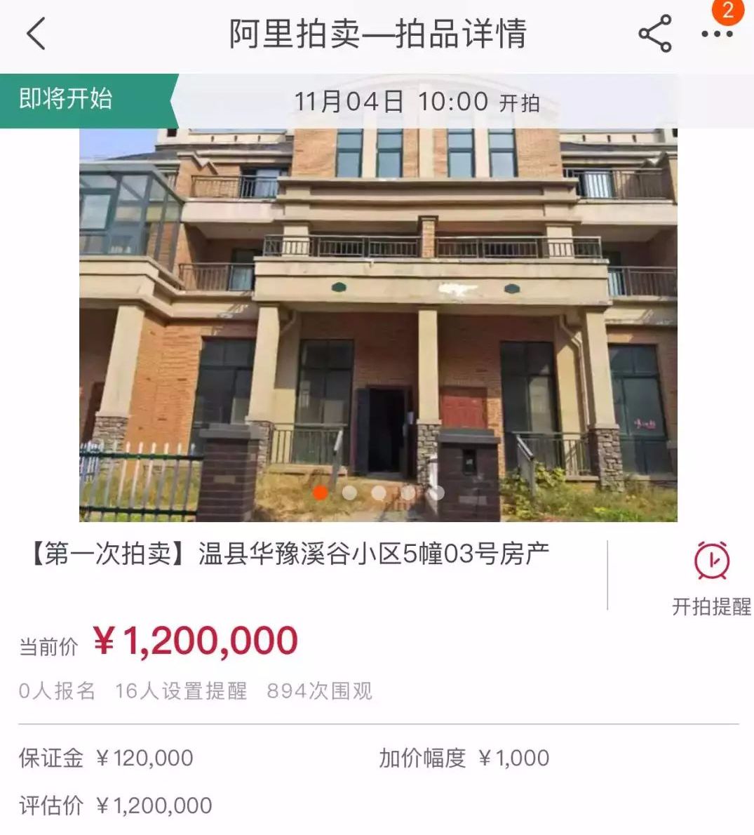 温县法院拍卖7套房产,太划算了!