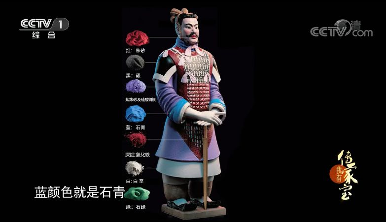 秦皇岛兵马俑有彩色的吗,彩色陶瓷版兵马俑马车