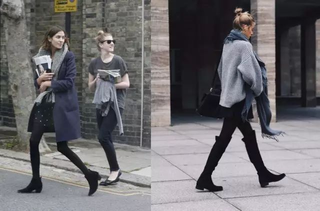 北欧女生冬季穿搭,北欧妹子