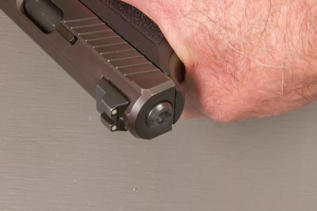 德国p型手枪,反恐利剑为国而战