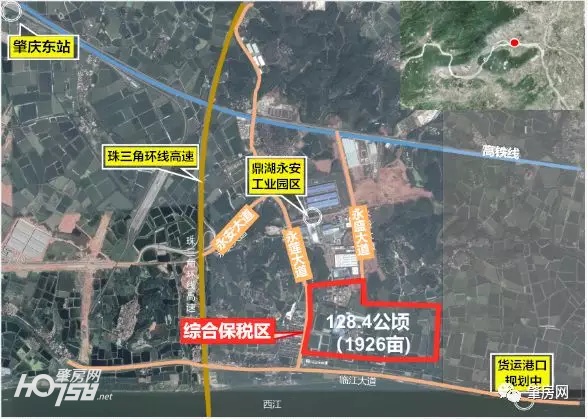 新区又开挂！15亿1926亩，打造全市首个综合保税区！鼎湖这个镇发达了