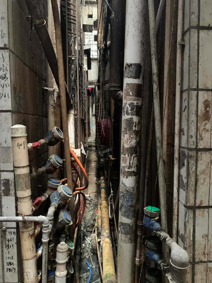 白石洲现在的情景,最后的白石洲