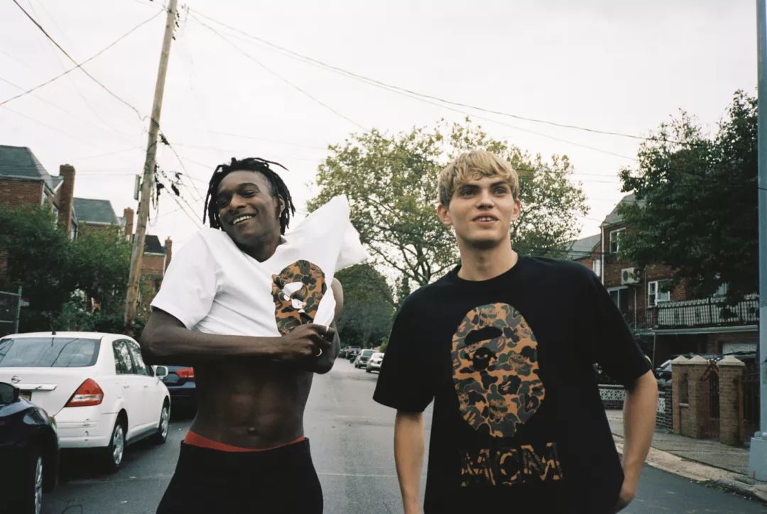 bape和mcm联名外套,mcmxbape联名背包