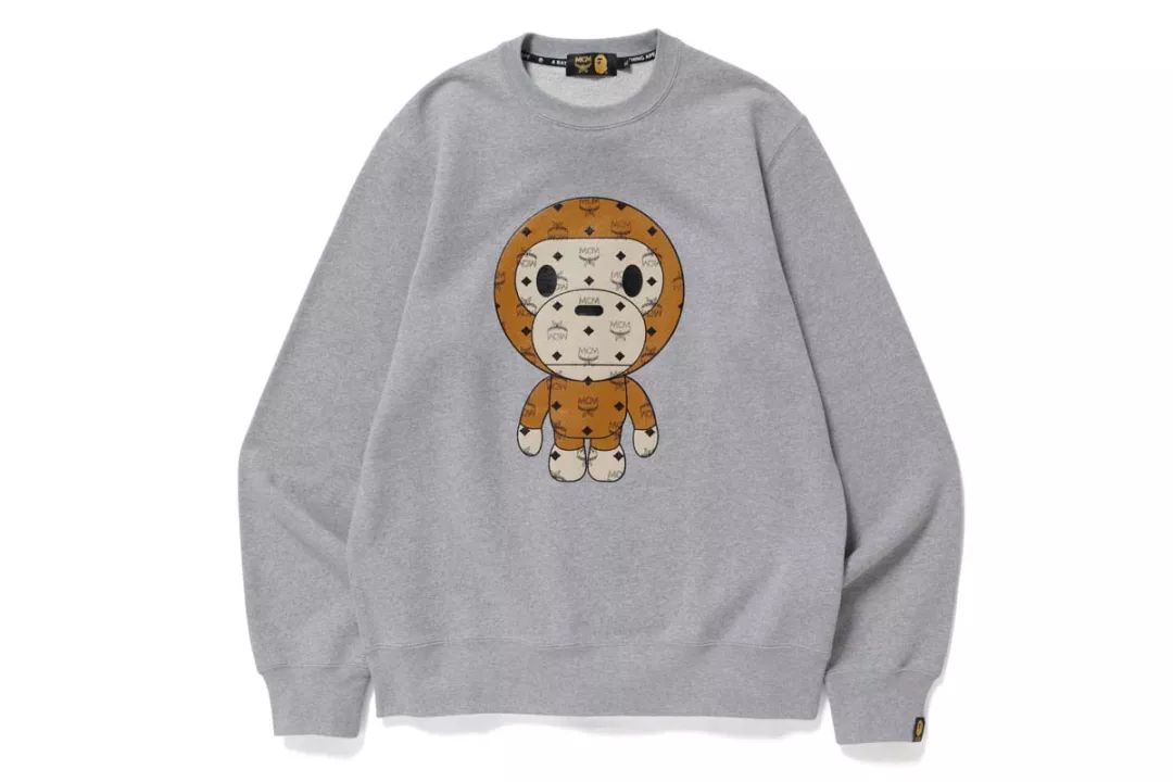 bape和mcm联名外套,mcmxbape联名背包
