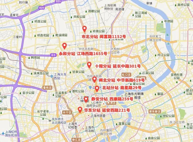 闵行全区最新地图,闵行各镇地图
