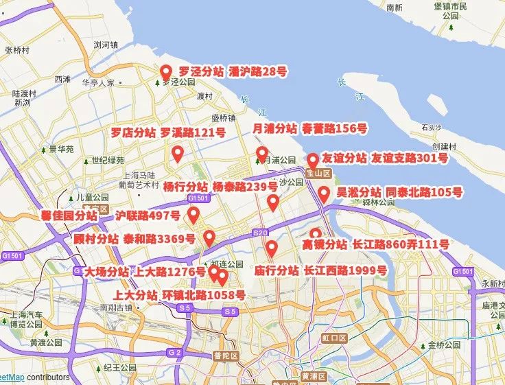 闵行全区最新地图,闵行各镇地图