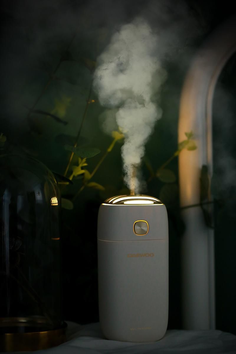 大宇无雾加湿器家用,韩国大宇迷你加湿器
