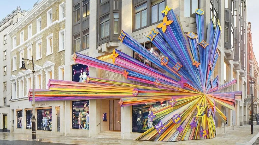 lv奢侈品店设计,lv伦敦旗舰店设计