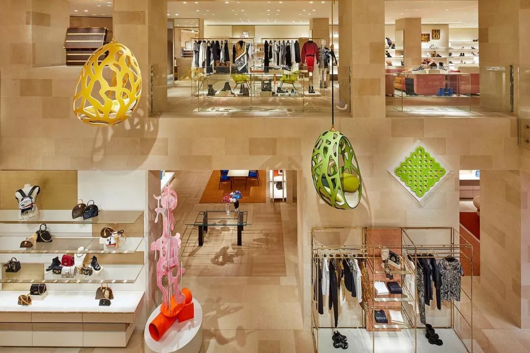 lv奢侈品店设计,lv伦敦旗舰店设计