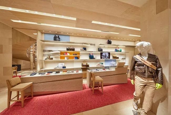 lv奢侈品店设计,lv伦敦旗舰店设计