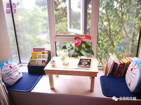 马卡龙书架+阅读地垫+阅读小桌,书香三连打造阅读角