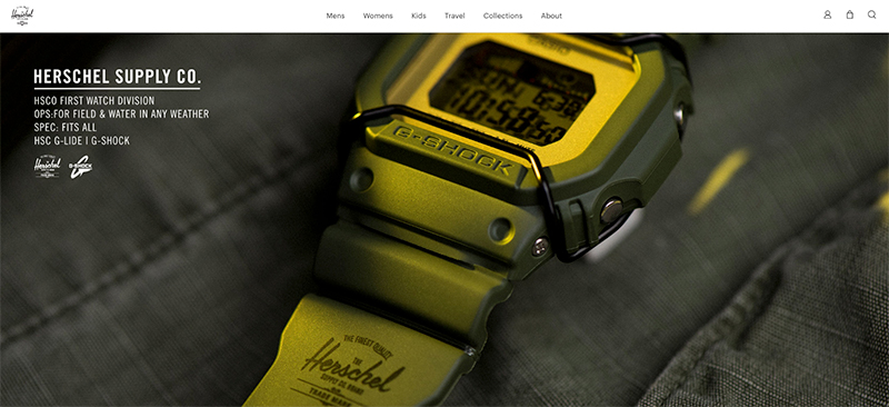 HerschelSupply和G-SHOCK联名5600开箱:军事风加上冲浪元素