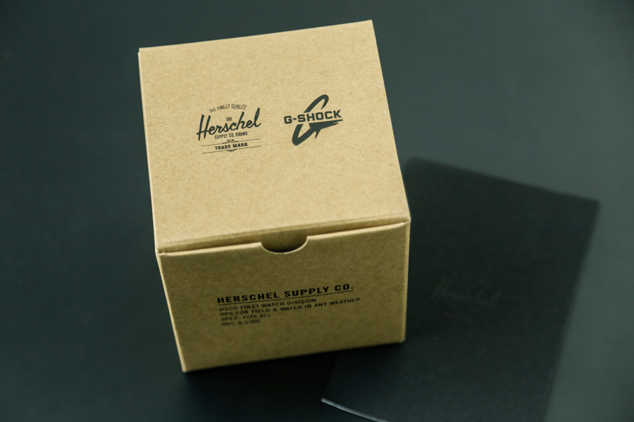 HerschelSupply和G-SHOCK联名5600开箱:军事风加上冲浪元素