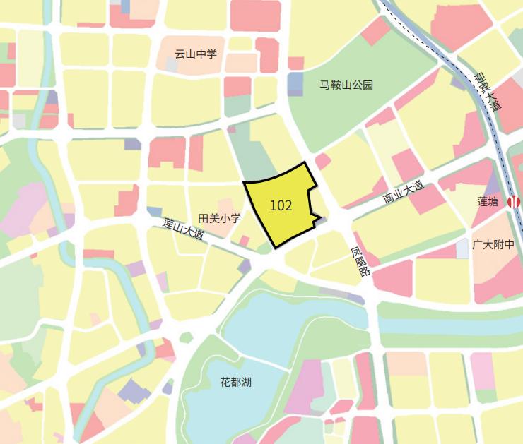 花都中轴线地块底价出让,花都区最贵的地块楼面价格