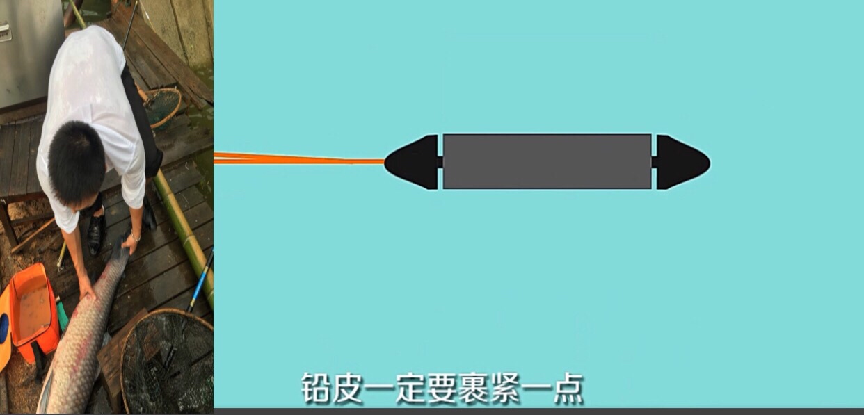 加粗2目挂蚯蚓调漂方法图解,七星漂带双钩调漂的正确方法图解