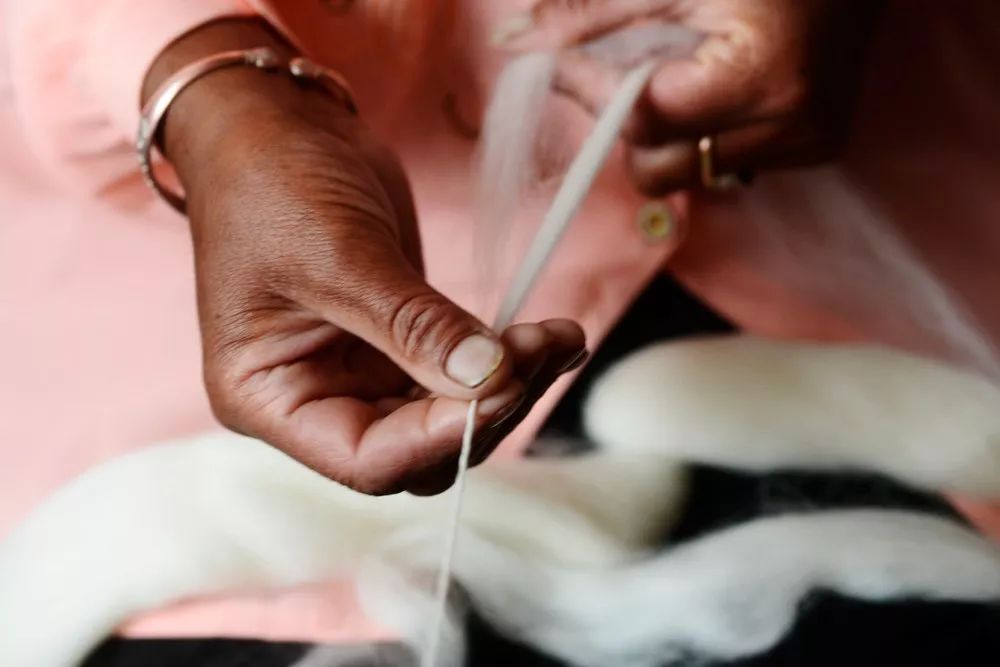 西藏牦牛毛编织衣服,牦牛绒毛衣编织