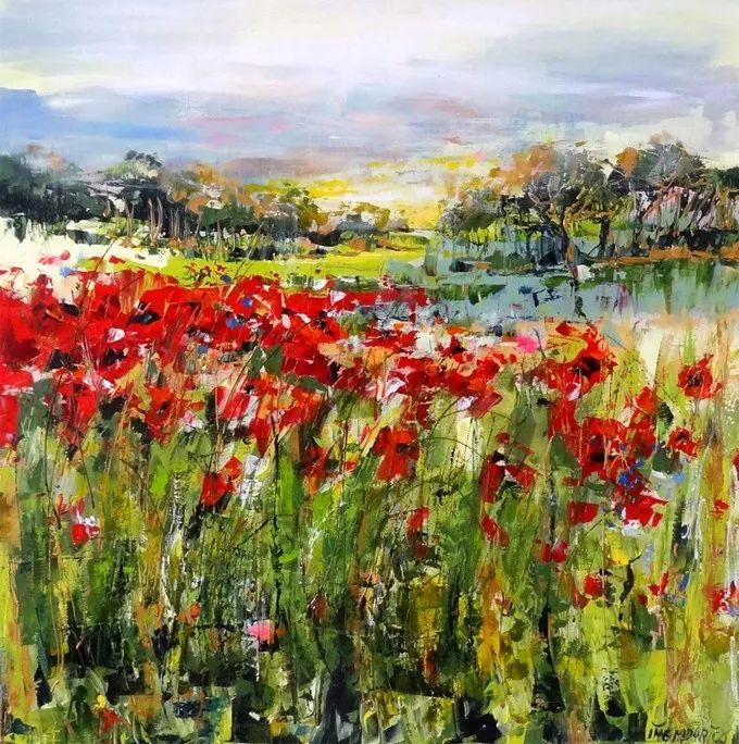 世界著名画家风景油画,因努伊斯穆里克风景油画