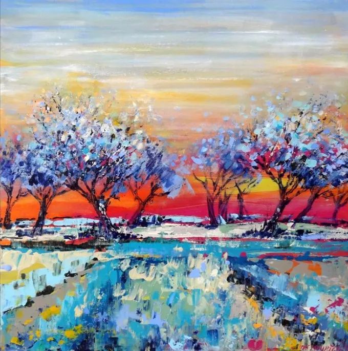 世界著名画家风景油画,因努伊斯穆里克风景油画