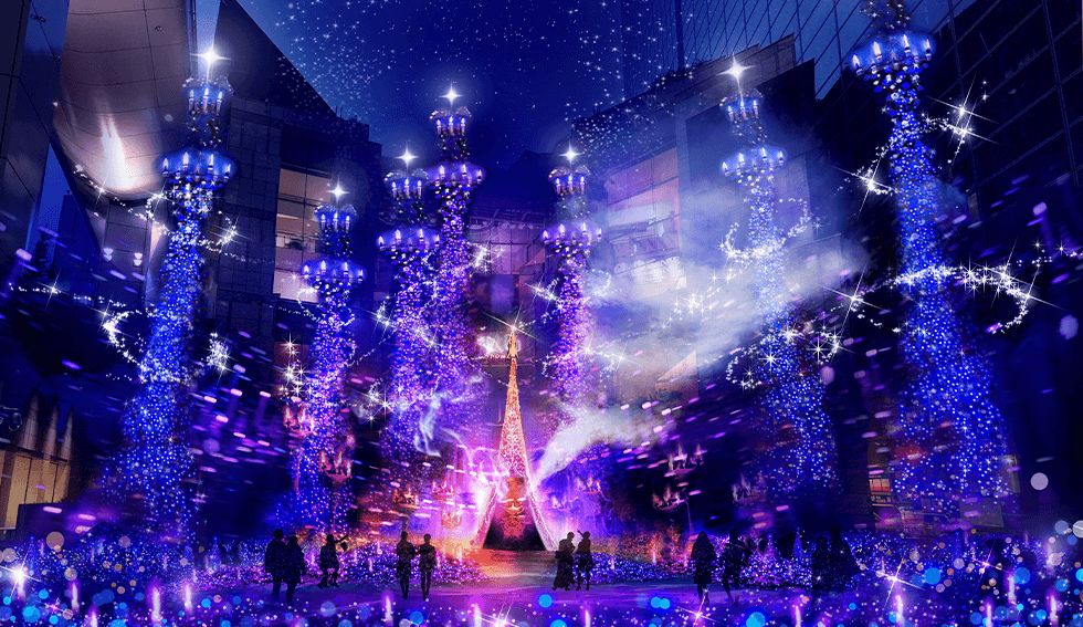 日本京都二条城灯光秀 (日本圣诞节灯光秀攻略)