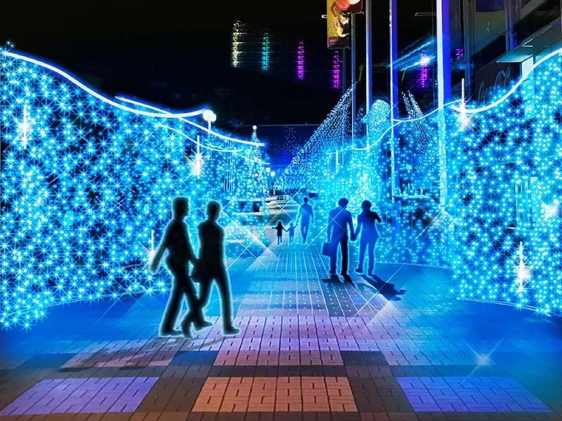 日本京都二条城灯光秀 (日本圣诞节灯光秀攻略)