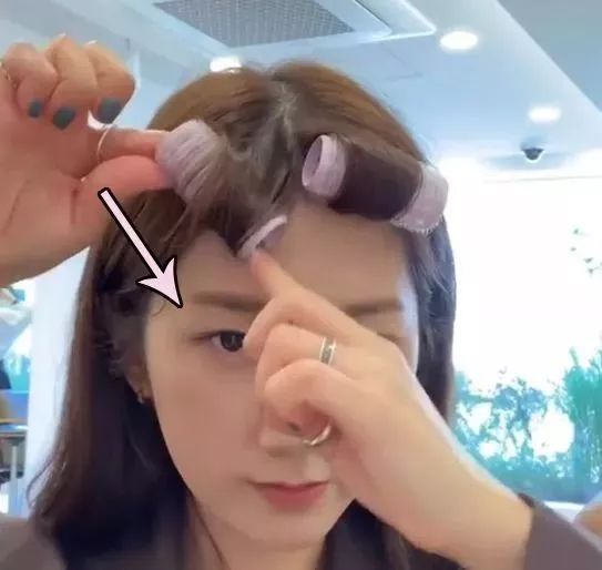 韩国八字刘海怎么烫教程,韩式齐刘海八字刘海教程